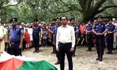 শিবগঞ্জে বীরমুক্তিযোদ্ধা কাশেমের রাষ্ট্রীয় মর্যাদায় দাফন