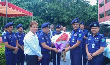 চাঁপাইনবাবগঞ্জে রাজশাহী রেঞ্জের ডিআইজি আনিসুর রহমান