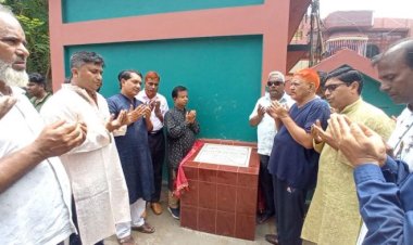 শিবগঞ্জে দুটি রাস্তা ভিত্তিপ্রস্তর কাজের উদ্বোধন করেন শিমুল এমপি