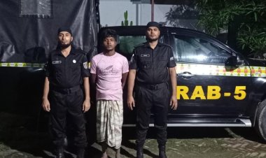 শিবগঞ্জে র্যাবের অভিযানে ফেন্সিডিলসহ ১ জন মাদক ব্যবসায়ী গ্রেফতার