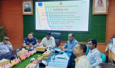 চাঁপাইনবাবগঞ্জে বাল্যবিয়ে ও ডেঙ্গুসহ বিভিন্ন রোগ প্রতিরোধ বিষয়ে মতবিনিময় সভা