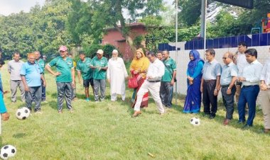 নাচোল উপজেলায় ৫০তম গ্রীষ্মকালীন ক্রীড়া প্রতিযোগিতার উদ্বোধন