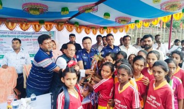বঙ্গবন্ধু ও বঙ্গমাতা ফুটবল টুর্নামেন্ট জেলাপর্যায়ে শেষ হলো
