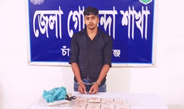 ডিবি পুলিশের অভিযানে হেরোইনসহ ১ জন গ্রেফতার