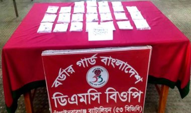 সীমান্তে বিজিবির অভিযানে আড়াই কেজি হেরোইন আটক