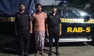 শিবগঞ্জে র্যাবের অভিযানে হেরোইনসহ মাদক ব্যবসায়ী গ্রেফতার
