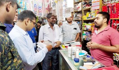 চাঁপাইনবাবগঞ্জ শহরে ভ্রাম্যমান আদালতের অভিযান
