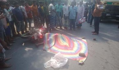 চাঁপাইনবাবগঞ্জে সড়ক দুর্ঘটনায় একজন নিহত