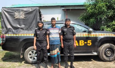 শিবগঞ্জে আগ্নেয়াস্ত্রসহ একজন গ্রেপ্তার