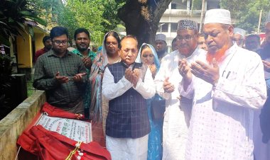 নামোশংকরবাটি কলেজের নবনির্মিত একতলা ভবনের উদ্বোধন