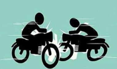 মোটরসাইকেলের মুখোমুখি সংঘর্ষে নিহত-১ আহত-১