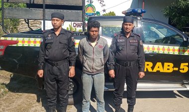 চাঁপাইনবাবগঞ্জে গান পাউডারসহ একজন গ্রেফতার