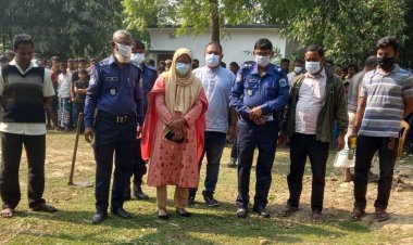 গোমস্তাপুরে তিন মাস পর কবর থেকে এক ব্যক্তির মরদেহ উত্তোলন