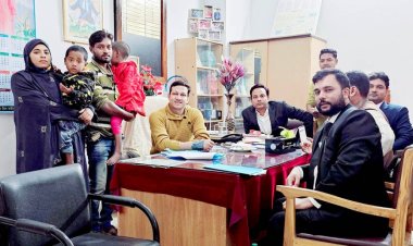 ভেঙ্গে যাওয়া সংসার জোড়া লাগালো বিচারক