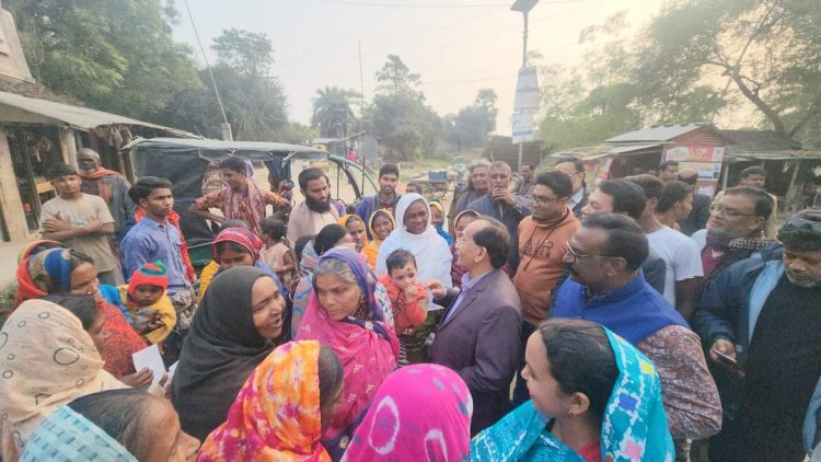 ঝিলিম ইউপিতে আব্দুল ওদুদের গণসংযোগ ও পথসভা