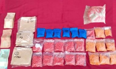 শিবগঞ্জ সীমান্তে কোকেন,হেরোইন,ইয়াবা ও ভারতীয় রুপী উদ্ধার 