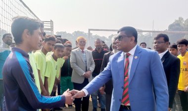 চাঁপাইনবাবগঞ্জে জেলাপর্যায়ে ৫২তম জাতীয় শীতকালীন ক্রীড়া প্রতিযোগিতার উদ্বোধন