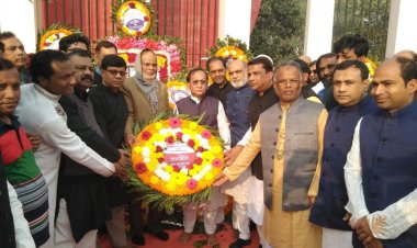 ভাষা শহিদদের শ্রদ্ধা জানালো আওয়ামী লীগ