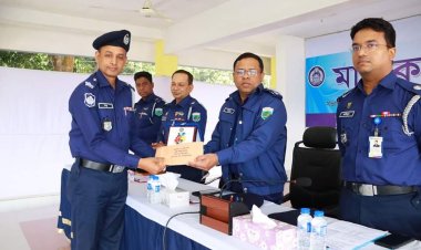 চাঁপাইনবাবগঞ্জ জেলায় শ্রেষ্ঠ অফিসার ইনচার্জ মিন্টু রহমান