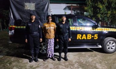 শিবগঞ্জে হত্যার ২৪ ঘন্টার মধ্যে এক আসামী গ্রেফতার