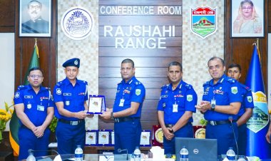 রাজশাহী রেঞ্জে শ্রেষ্ঠ অফিসার ইনচার্জ মিন্টু রহমান 