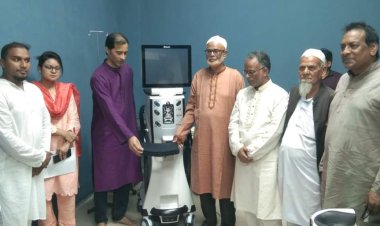 চক্ষু হাসপাতালে অত্যাধুনিক এ্যালকোন ফ্যাকো মেশিন সংযোগ