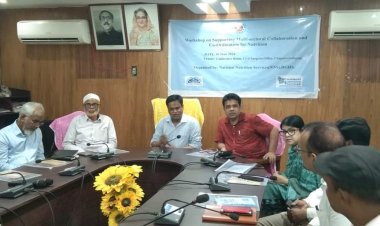 চাঁপাইনবাবগঞ্জে পুষ্টি বিষয়ক কর্মশালা