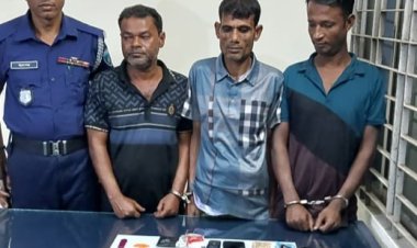 নাসিরনগরে ইয়াবাসহ তিনজন গ্রেফতার