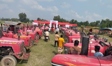 নওগাঁতে মাহিন্দ্রা ট্রাক্টরের মেগা সার্ভিস ক্যাম্প