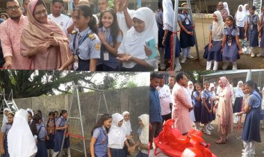 রহনপুর শিশু শিক্ষা নিকেতন এর খেলনা সামগ্রীর উদ্বোধন