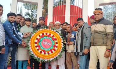 শিবগঞ্জের শ্যামপুরে যথাযোগ্য মর্যাদায় বিজয় দিবস পালন