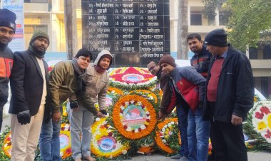 চাঁপাইনবাবগঞ্জে বীর শহীদদের প্রতি এসডিএফ’র শ্রদ্ধা