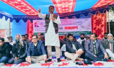 নাচোলে বিএনপির কৃষক দলের উদ্যোগে কৃষক সমাবেশ