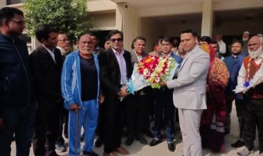 শিবগঞ্জে ইউএনও'র যোগদান