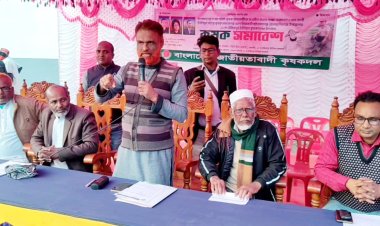 শিবগঞ্জের উজিরপুর ইউনিয়নে কৃষক সমাবেশ 