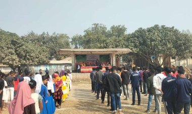 নিয়ামতপুরে তারুণ্যের উৎসব পালনে এ্যাথলেটিক প্রতিযোগিতা