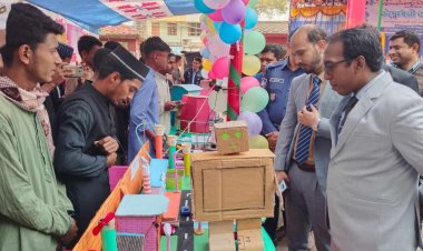 নিয়ামতপুরে বিজ্ঞান ও প্রযুক্তি সপ্তাহ মেলার উদ্বোধন
