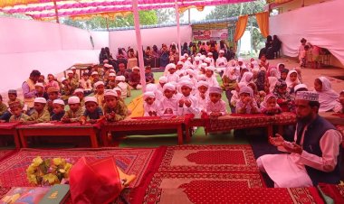 হযরত শাহাজালাল বোখারী রহঃমডেল মাদ্রাসার ছবক প্রদান অনুষ্ঠান সম্পন্ন