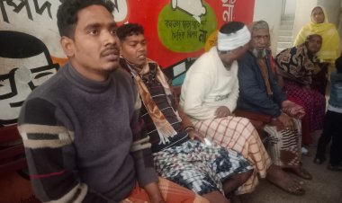 শিবগঞ্জে রাস্তার জমি নিয়ে বিরোধের জেরে প্রতিপক্ষের হামলায় আহত-৫