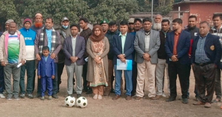 নাচোলে জাতীয় গোল্ডকাপ ফুটবল টুর্নামেন্ট অনুষ্ঠিত