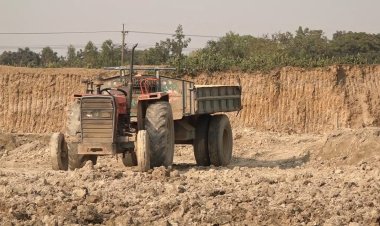 নওগাঁয় নদীর মাটি অবৈধভাবে  বিক্রয়ের দায়ে  ৩ লক্ষ টাকা জরিমানা
