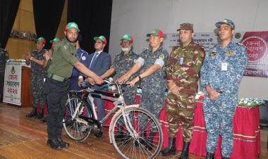 পটুয়াখালীতে আনসার ভিডিপি জেলা সমাবেশ