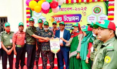 বরগুনায় আনসার ভিডিপি'র জেলা সমাবেশ