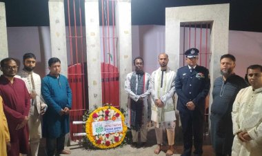 নিয়ামতপুরে শহীদ দিবস ও আন্তর্জাতিক মাতৃভাষা দিবস পালিত