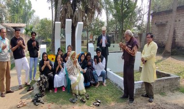ভাষা আন্দোলনের অন্যতম সৈনিক নওগাঁর মরহুম ডা: মনজুর হোসেনের পরিবার আজও অবহেলিত-অরক্ষিত সমাধিস্থল