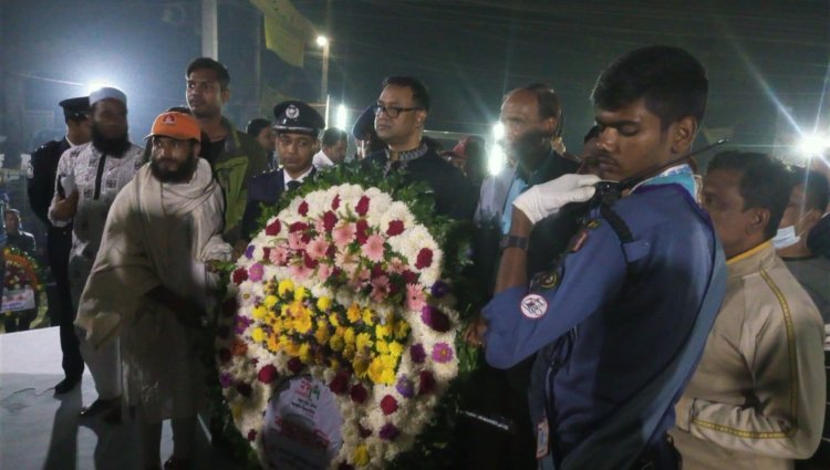 নওগাঁ যথাযোগ্য মর্যাদায় পালিত হয়েছে শহীদ দিবস ও আন্তর্জাতিক মাতৃভাষা দিবস