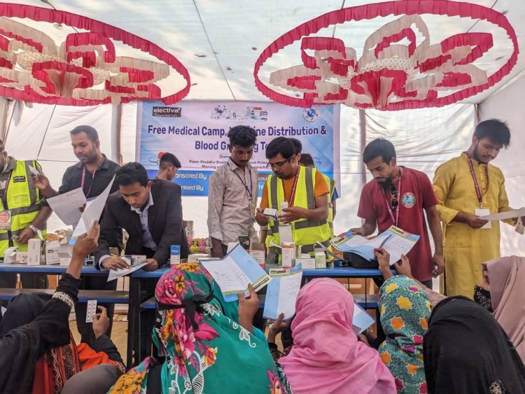 দীঘিনালায় আবাম ফাউন্ডেশন বিনামূল্যে চিকিৎসা ক্যাম্প অসহায় রোগীরা পাচ্ছে সেবা