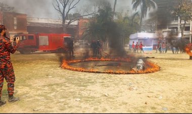 নওগাঁয় জাতীয় দুর্যোগ প্রস্তুতি দিবস পালিত