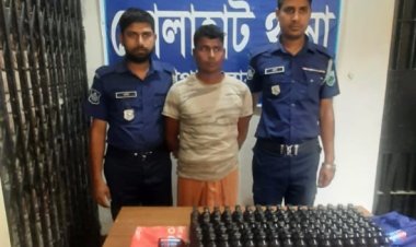 ভোলাহাটে ফেন্সিডিলসহ একজন গ্রেফতার