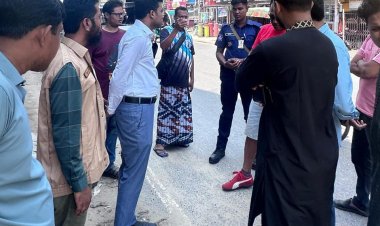 ঈদ যাত্রাই গতি নিয়ন্ত্রণে নওগাঁয় বিআরটিএর অভিযান পরিচালিত